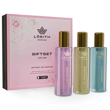 LUXURY GIFTSET FOR WOMEN - FLŌRIANCE | SĒRENITY | VĀLENCIA - 30ML X 3