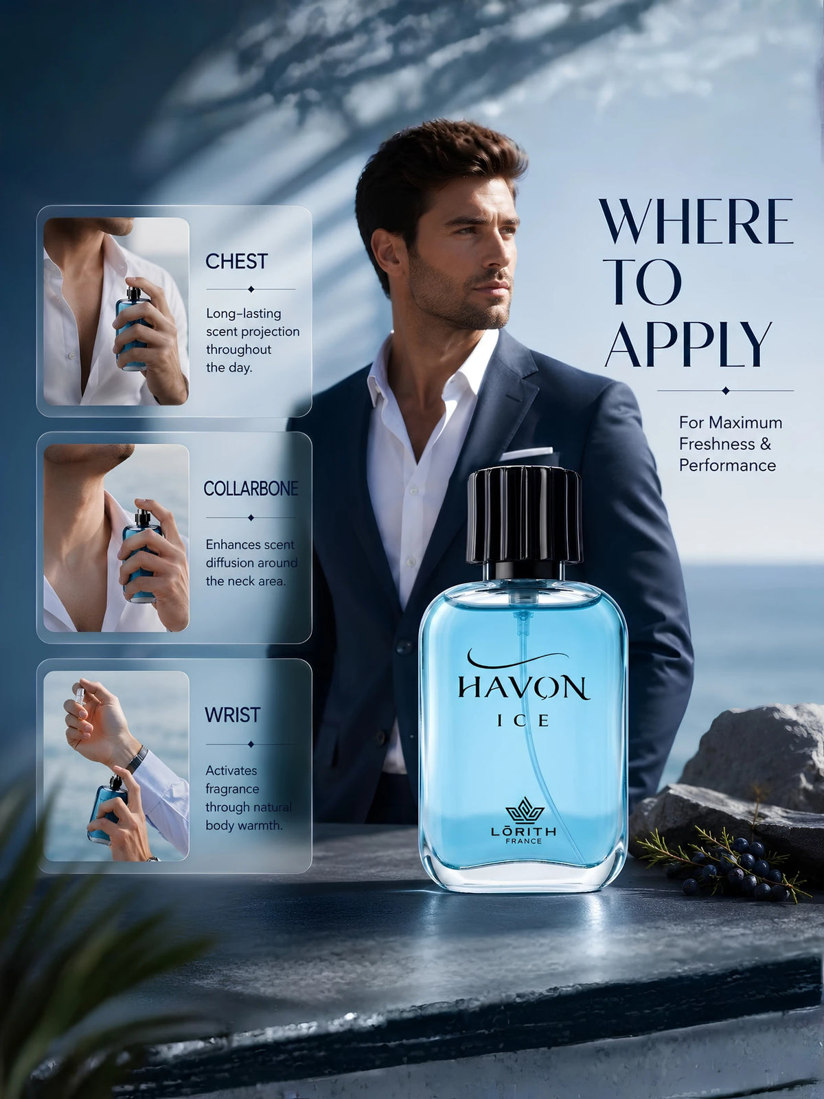 HAVON ICE | 50 ML | EDP | FOR MEN & WOMEN