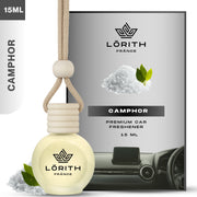 Lorith France Camphor Hanging Car Air Freshener | Premium Long-Lasting Car Perfume - LORITH FRANCE