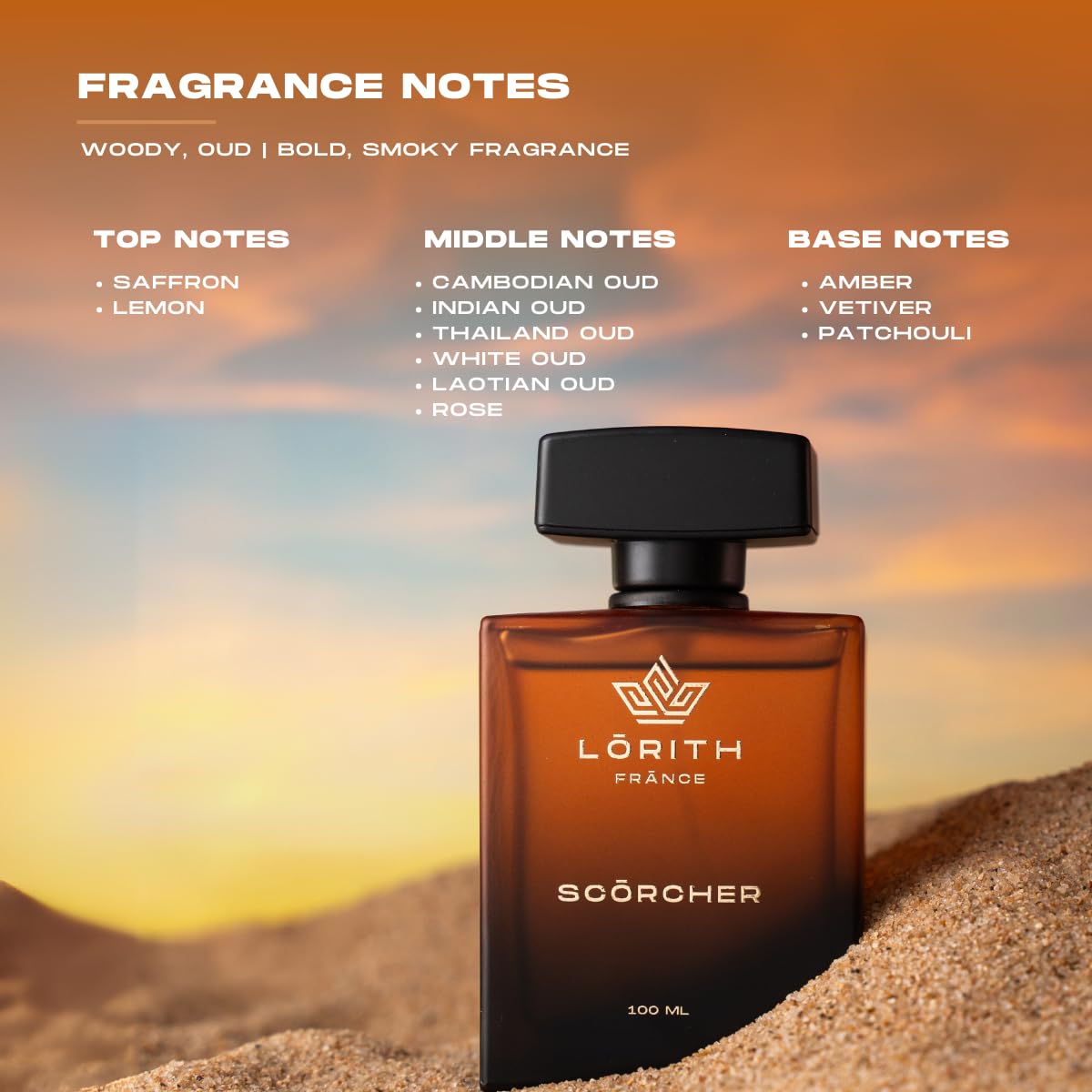 SCŌRCHER FOR MEN [100 ML] - LORITH FRANCE