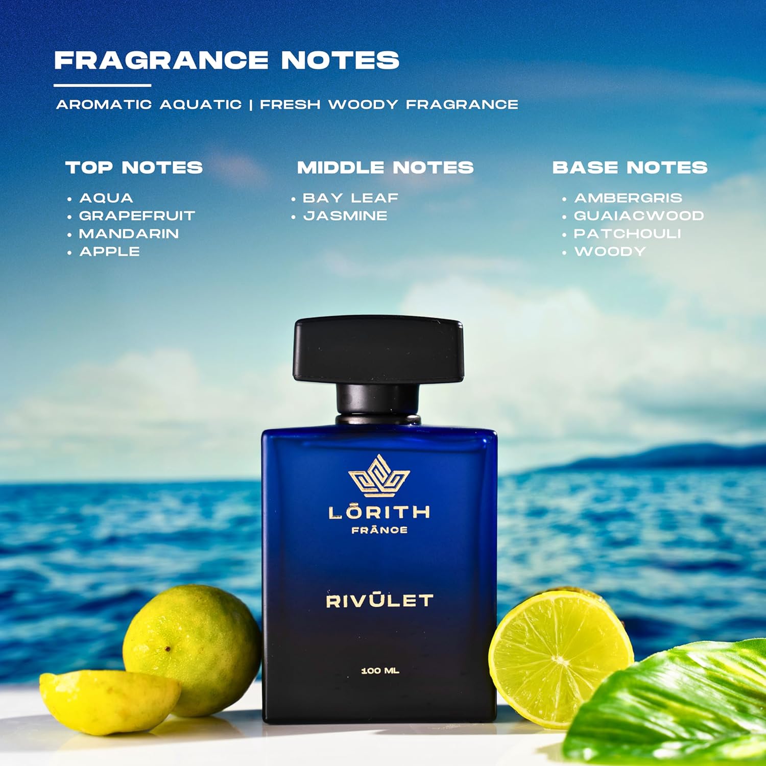 RIVŪLET FOR MEN [100 ML] - LORITH FRANCE