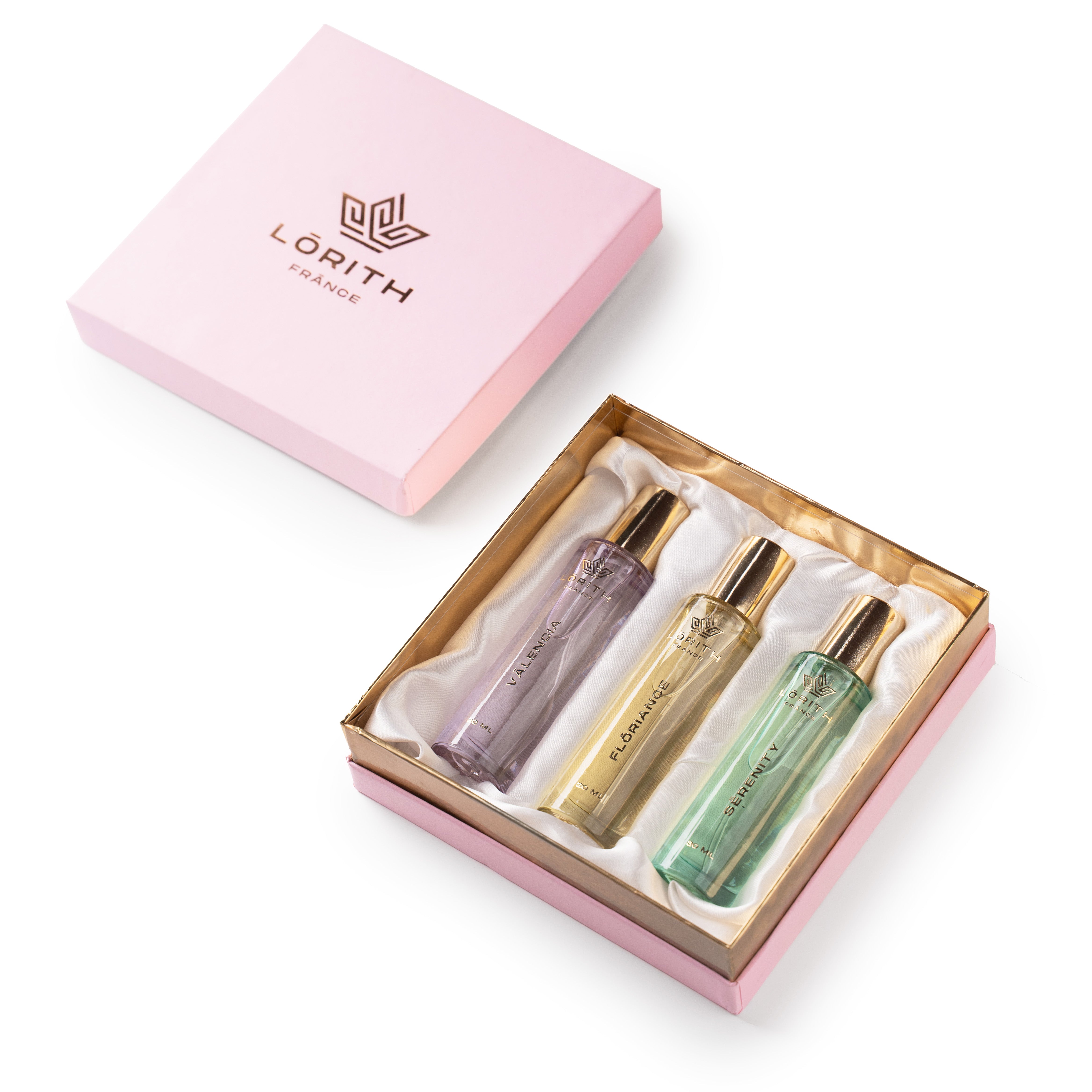 LUXURY GIFTSET FOR WOMEN - FLŌRIANCE | SĒRENITY | VĀLENCIA - 30ML X 3