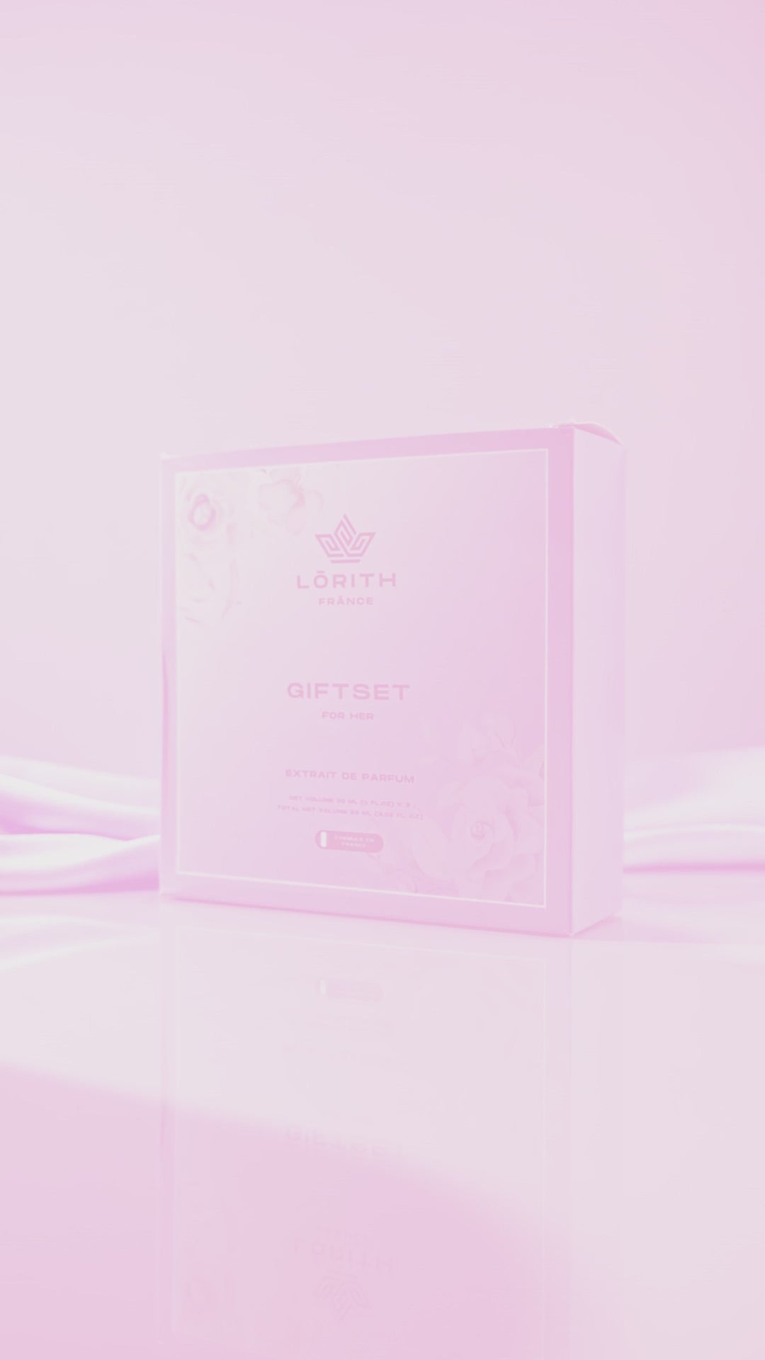 Load video: LUXURY GIFTSET FOR WOMEN - FLŌRIANCE | SĒRENITY | VĀLENCIA - 30ML X 3